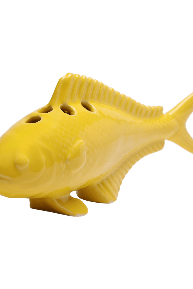 Carp Ceramic Unique Flower Vase - Chive Ceramics Studio - Vases - Chive Ceramics Studio