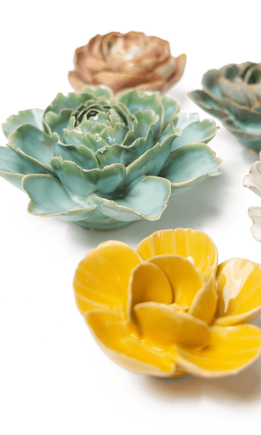 Colmar - 6 Piece Set - Chive Ceramics Studio - Ceramic Flower Sets - Chive Ceramics Studio