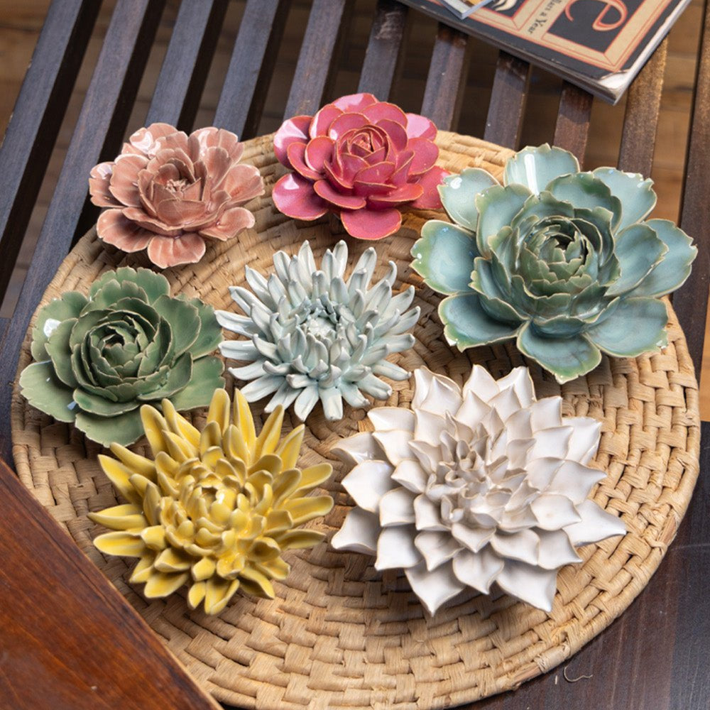 Gotland - 7 Piece Set - Chive Ceramics Studio - Ceramic Flower Sets - Chive Ceramics Studio