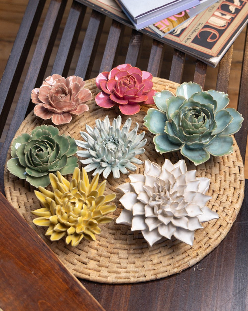 Gotland - 7 Piece Set - Chive Ceramics Studio - Ceramic Flower Sets - Chive Ceramics Studio