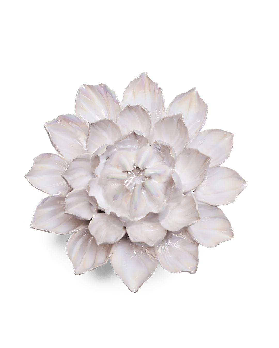 Ceramic Flower Wall Art Pearl Dahlia - Chive Ceramics Studio - Ceramic Flowers - Chive US