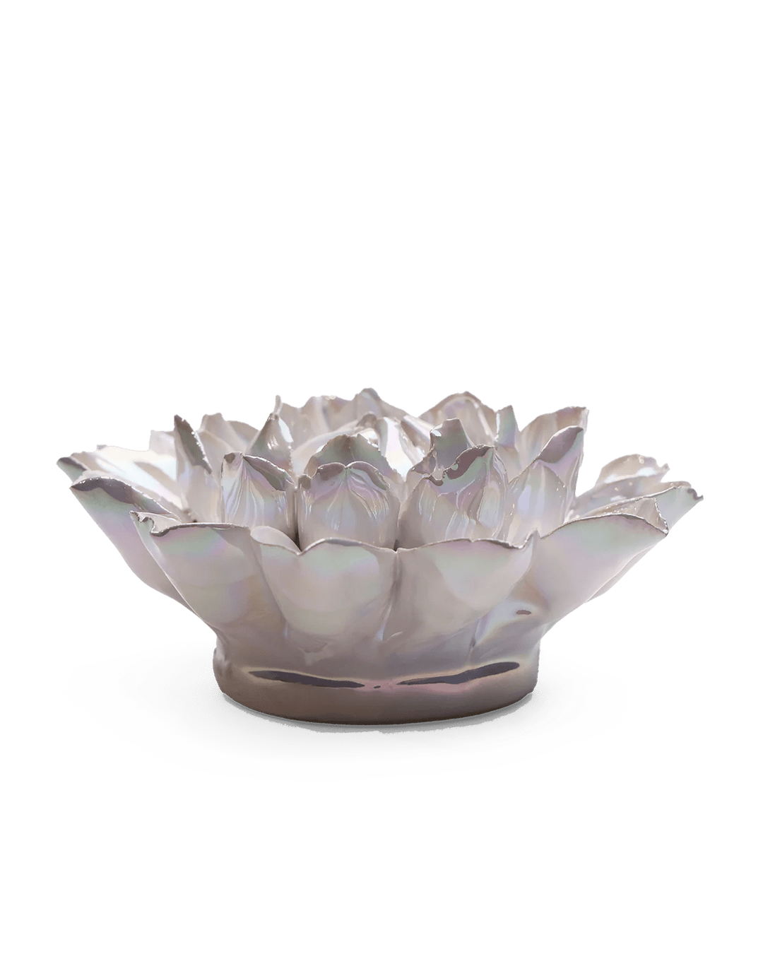 Ceramic Flower Pearl Dahlia - Chive Ceramics Studio - Ceramic Flowers - Chive Ceramics Studio