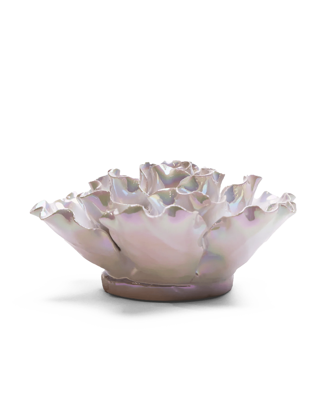 Ceramic Flower Pearl Sea Lettuce Medium - Chive Ceramics Studio - Ceramic Flowers - Chive Wholesale