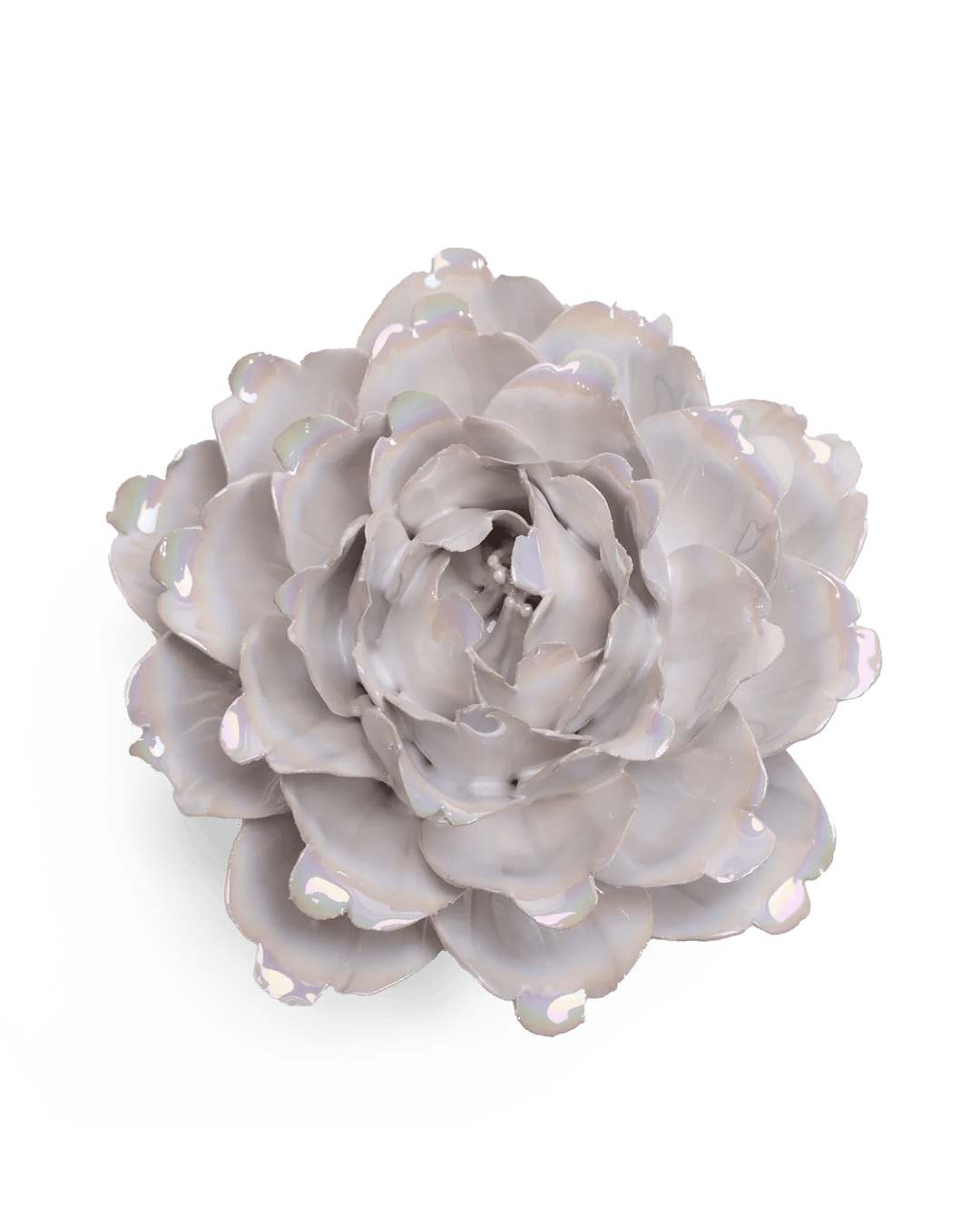 Ceramic Flower Pearl Zinnia - Chive Ceramics Studio - Ceramic Flowers - Chive Wholesale