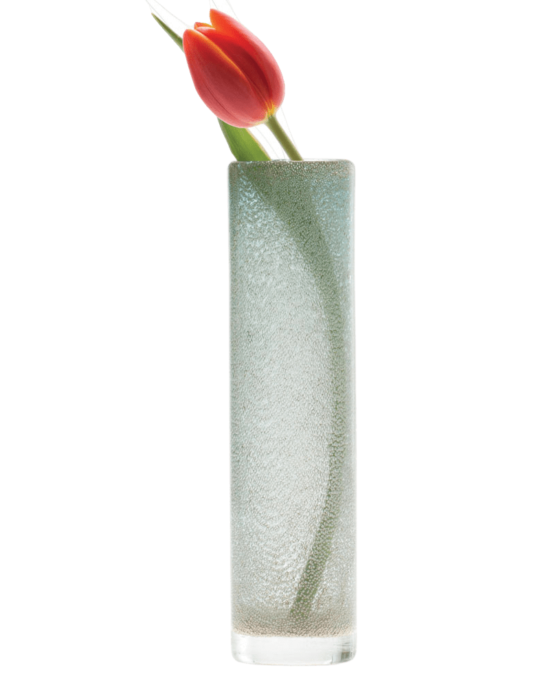 Chimney Glass Modern Flower Vase - Chive Ceramics Studio - Vases - Chive Ceramics Studio