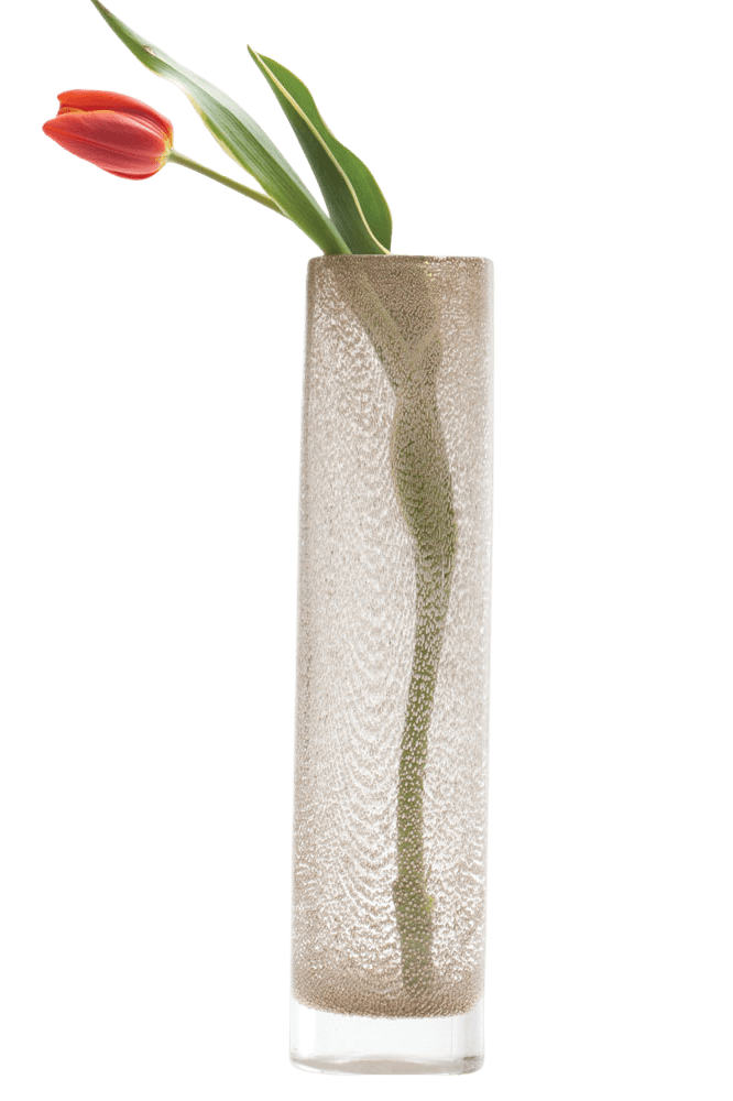 Chimney Glass Modern Flower Vase - Chive Ceramics Studio - Vases - Chive Ceramics Studio