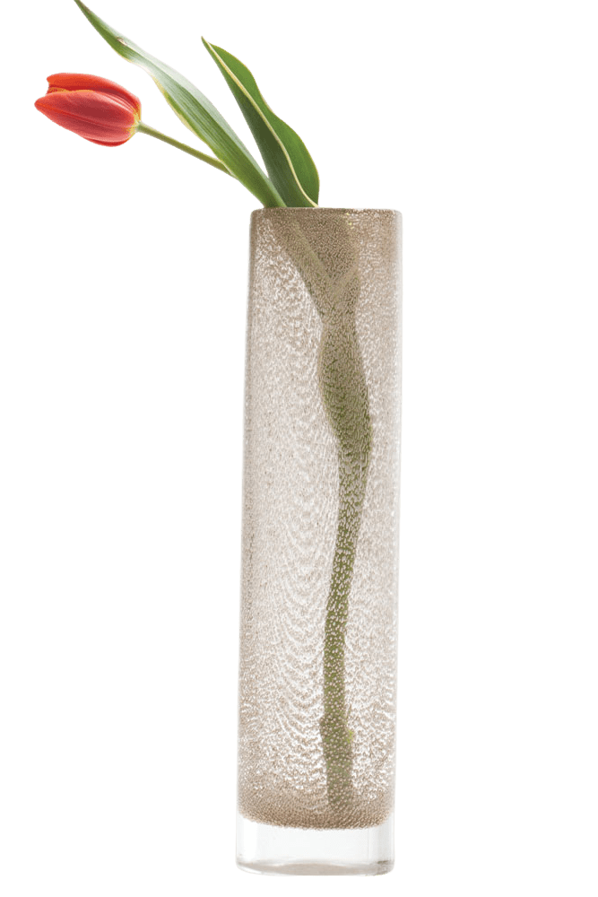 Chimney Glass Modern Flower Vase - Chive Ceramics Studio - Vases - Chive Ceramics Studio