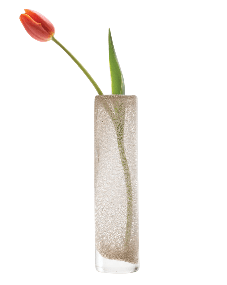 Chimney Glass Modern Flower Vase - Chive Ceramics Studio - Vases - Chive Ceramics Studio