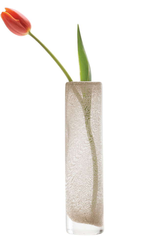 Chimney Glass Modern Flower Vase - Chive Ceramics Studio - Vases - Chive Ceramics Studio
