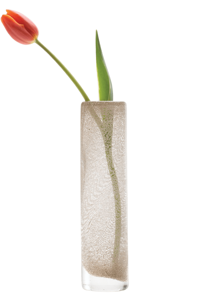 Chimney Glass Modern Flower Vase - Chive Ceramics Studio - Vases - Chive Ceramics Studio