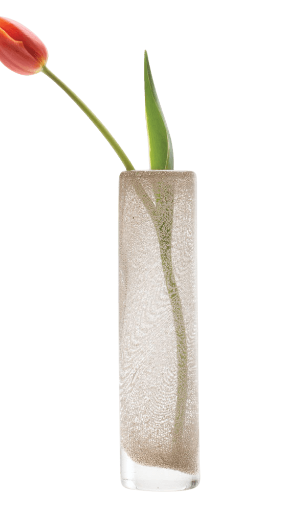 Chimney Glass Modern Flower Vase - Chive Ceramics Studio - Vases - Chive Ceramics Studio