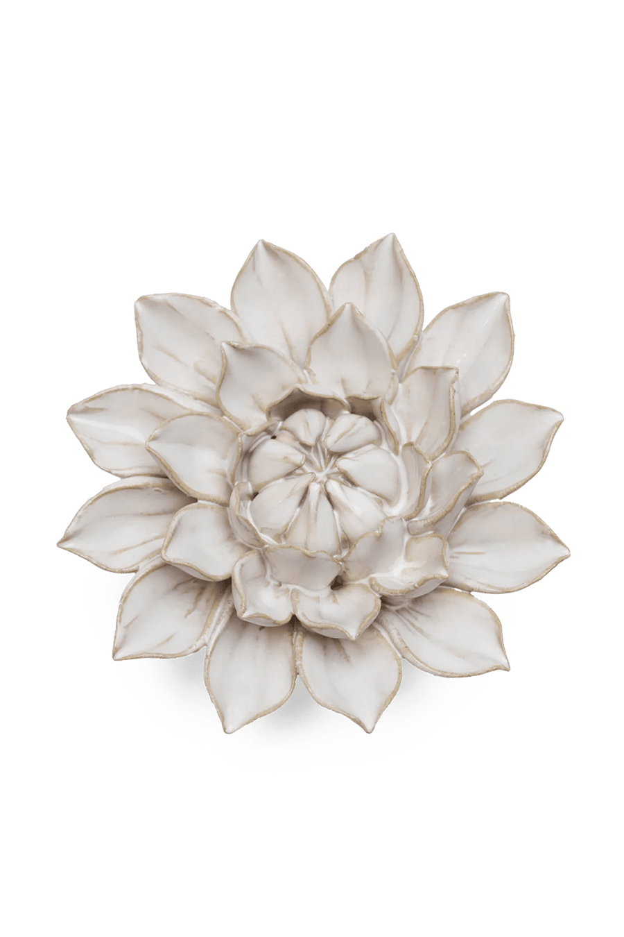 Ivory Monch Aster - Chive Ceramics Studio - Ceramic Flowers - Chive Ceramics Studio