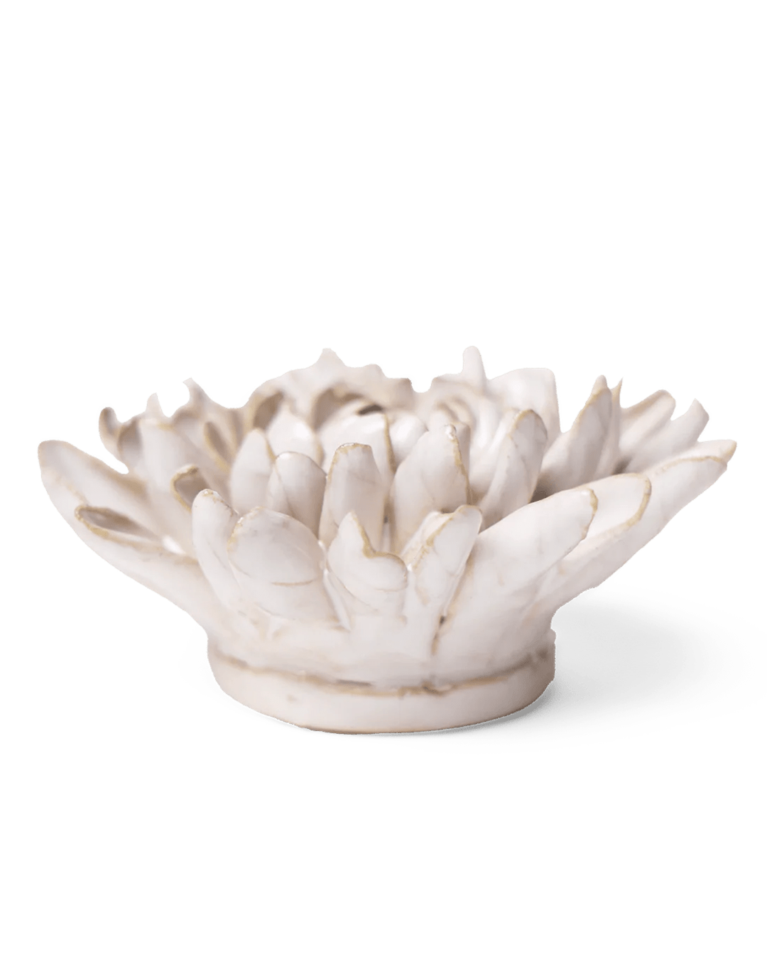CO02 Ivory Chrysanthemum - Chive Ceramics Studio - Ceramic Flowers - Chive Ceramics Studio