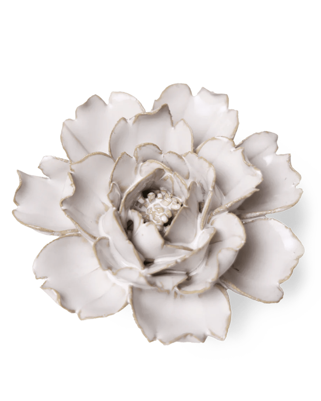 CO03 Ivory Rose - Chive Ceramics Studio - Ceramic Flowers - Chive Ceramics Studio