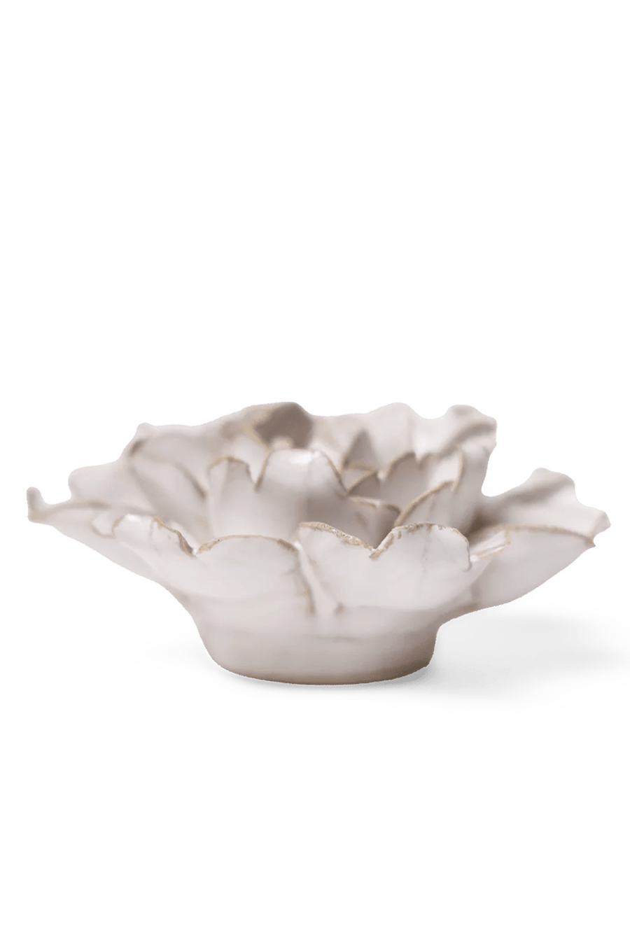 Ivory Rose ceramic wall flower — Coastal collection — designed in Toronto by Chive Studio