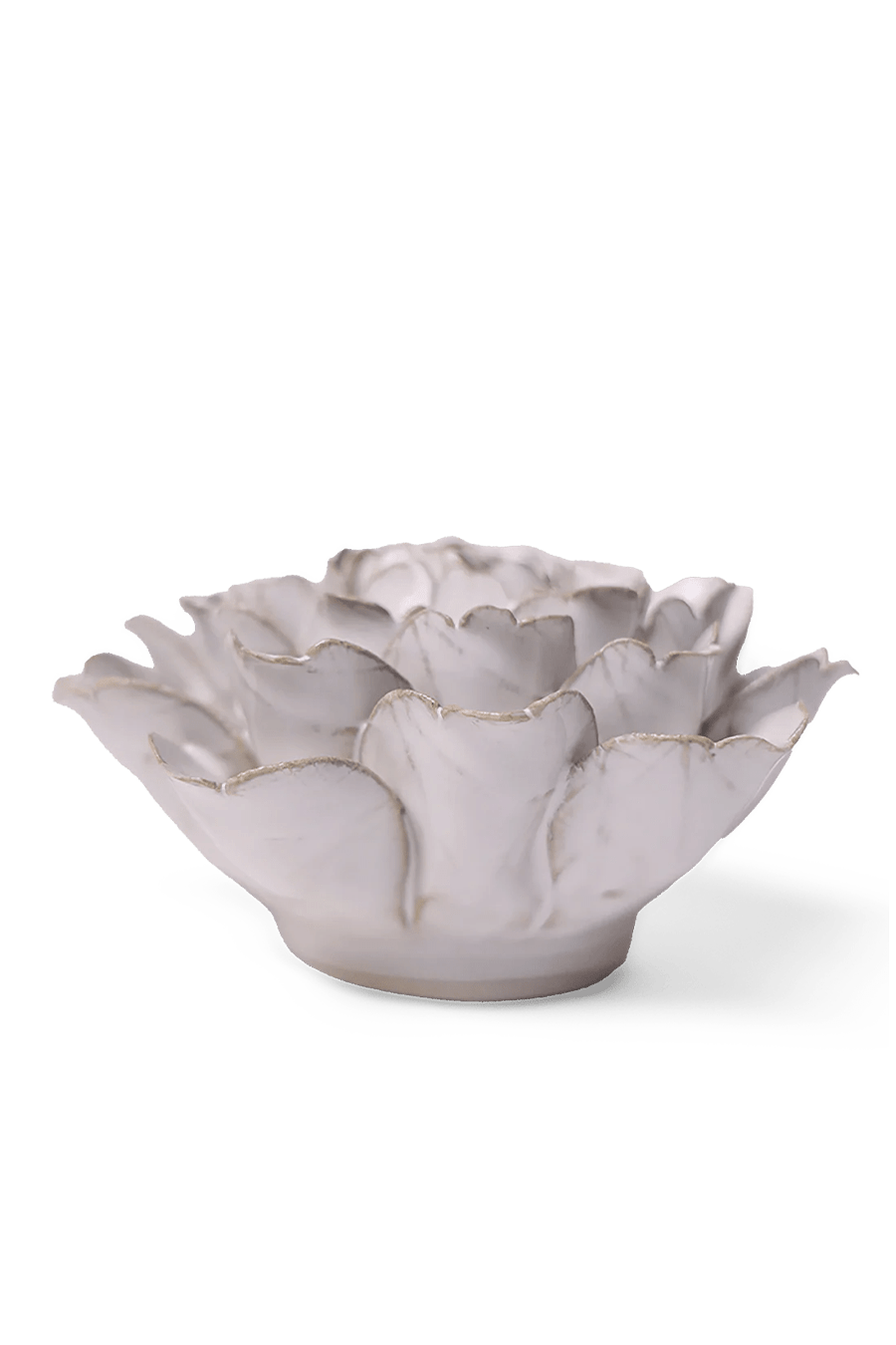 Ivory Comanche Peony - Chive Ceramics Studio - Ceramic Flowers - Chive Ceramics Studio