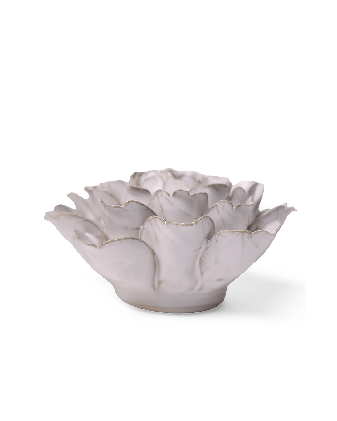 Ivory Comanche Peony - Chive Ceramics Studio - Ceramic Flowers - Chive Ceramics Studio