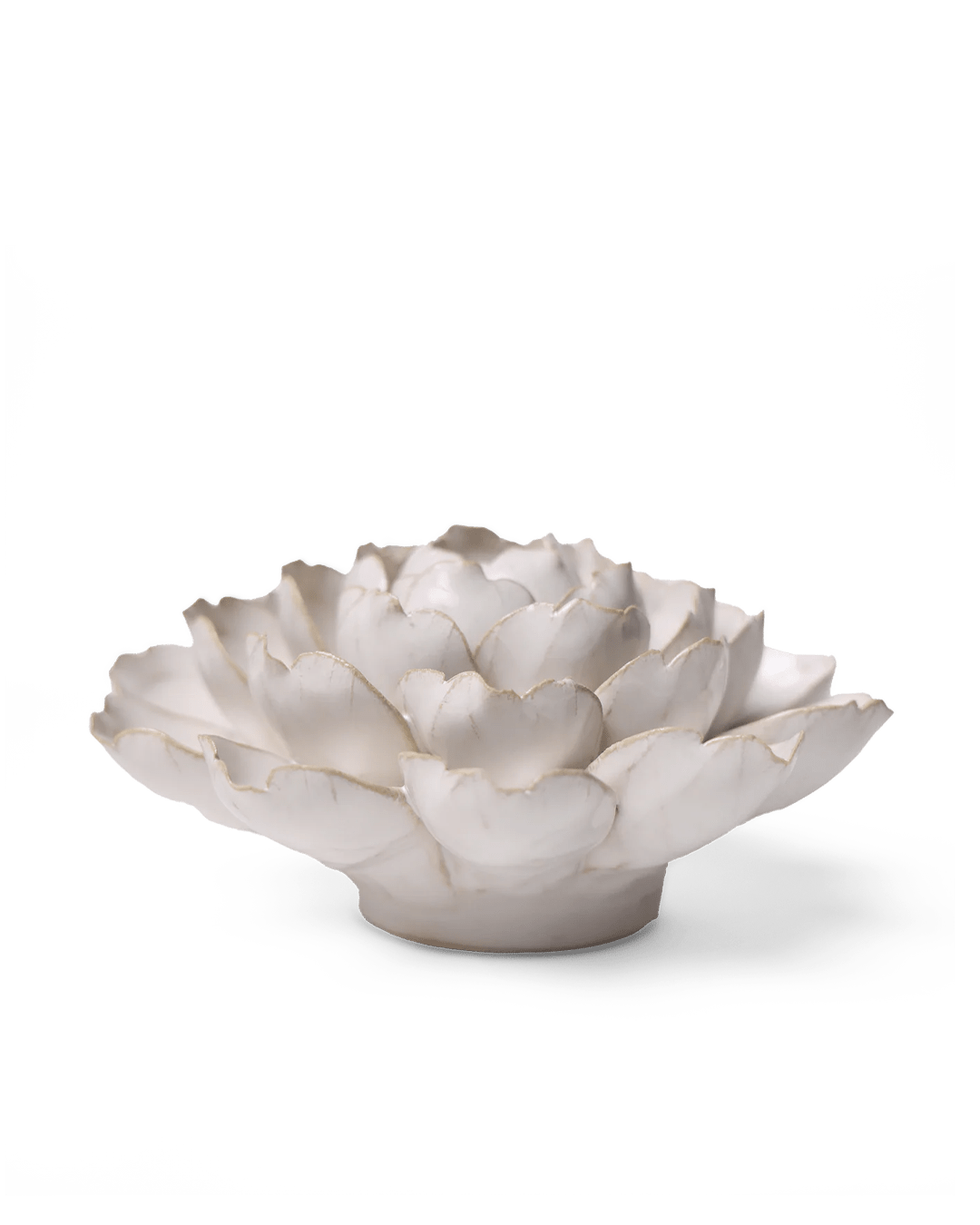CO07 Ivory Empire Cabbage Flower - Chive Ceramics Studio - Ceramic Flowers - Chive Ceramics Studio
