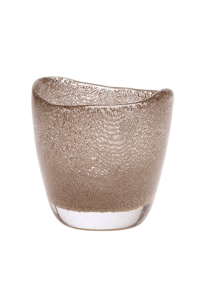 Copper Glass Modern Flower Vase - Chive Ceramics Studio - Vases - Chive Ceramics Studio