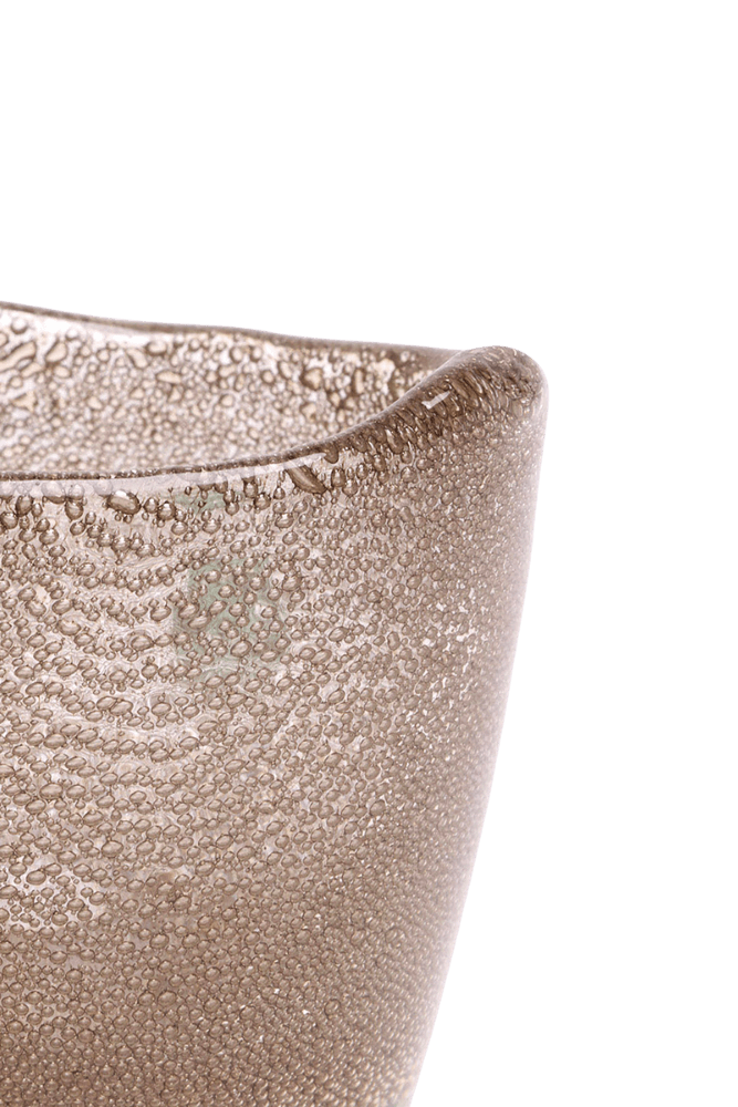 Copper Glass Modern Flower Vase - Chive Ceramics Studio - Vases - Chive Ceramics Studio