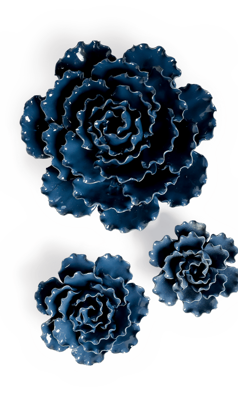 Ceramic Flower Sea Lettuce - Chive Ceramics Studio - Ceramic Flowers - Chive US Wholesale