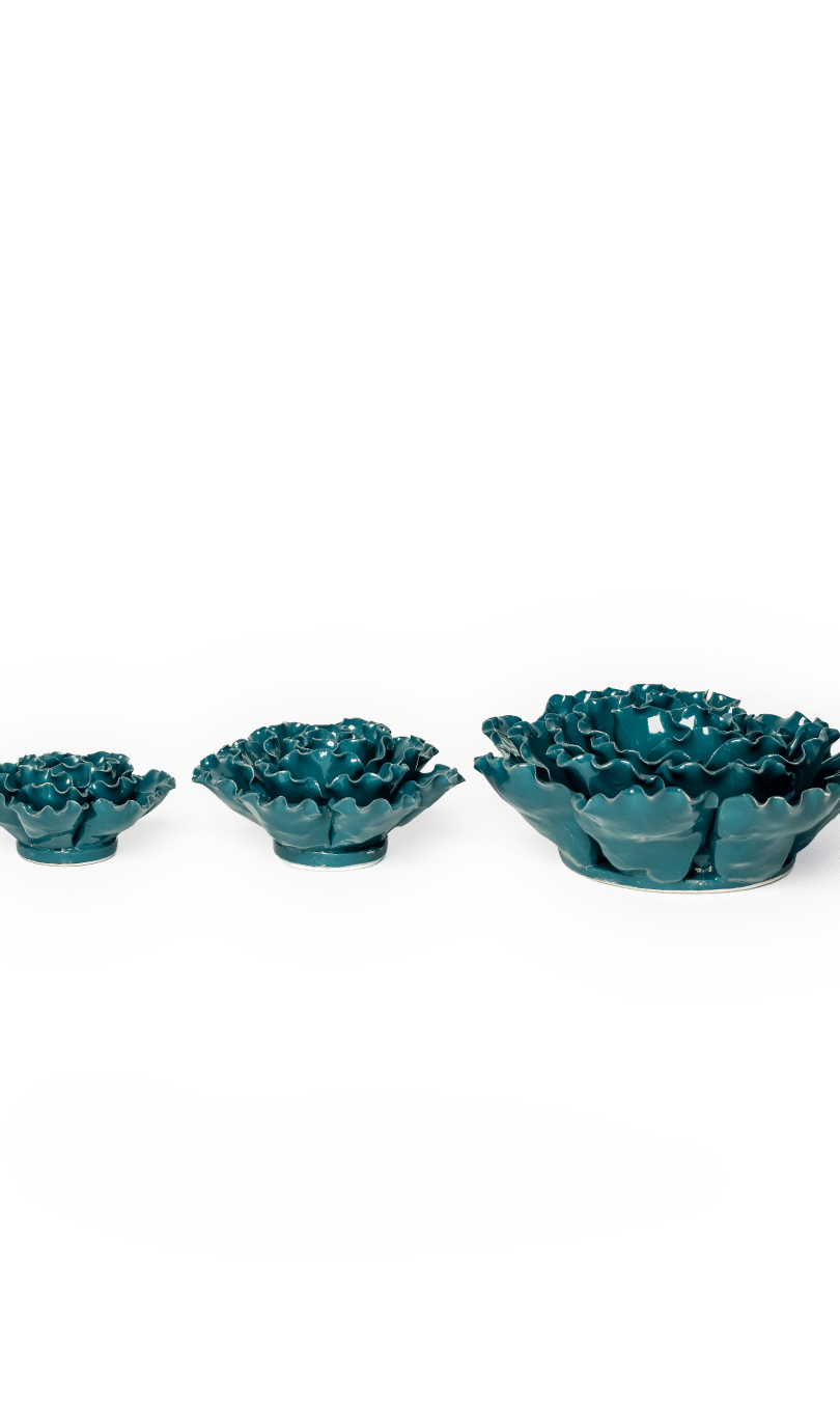 Ceramic Flower Sea Lettuce - Chive Ceramics Studio - Ceramic Flowers - Chive US Wholesale