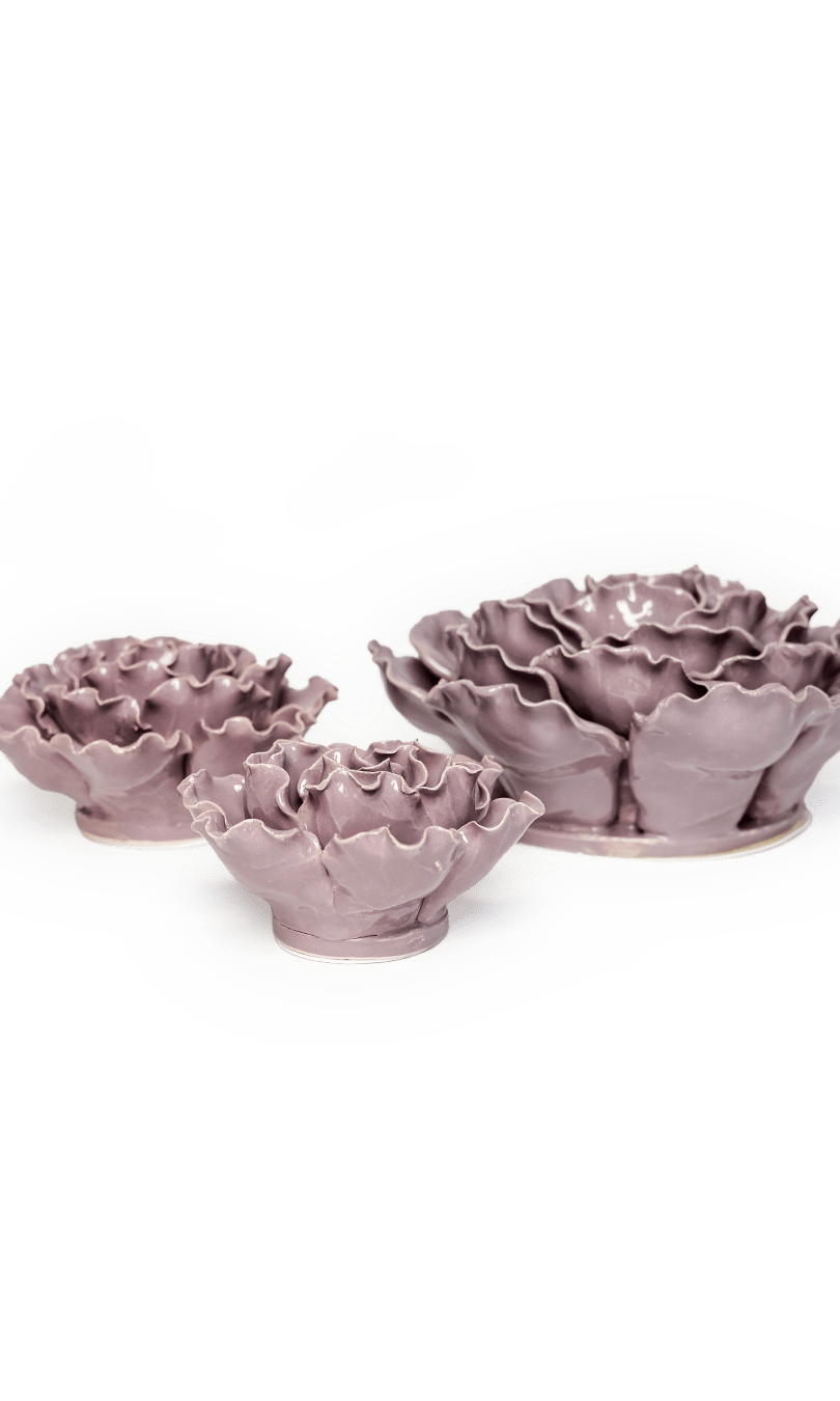 Ceramic Flower Sea Lettuce - Chive Ceramics Studio - Ceramic Flowers - Chive US Wholesale
