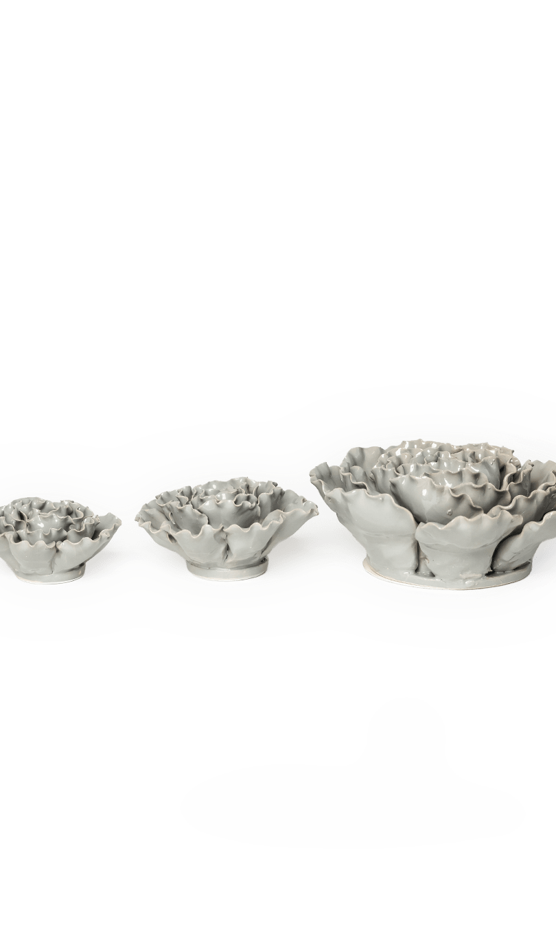 Ceramic Flower Sea Lettuce - Chive Ceramics Studio - Ceramic Flowers - Chive US Wholesale