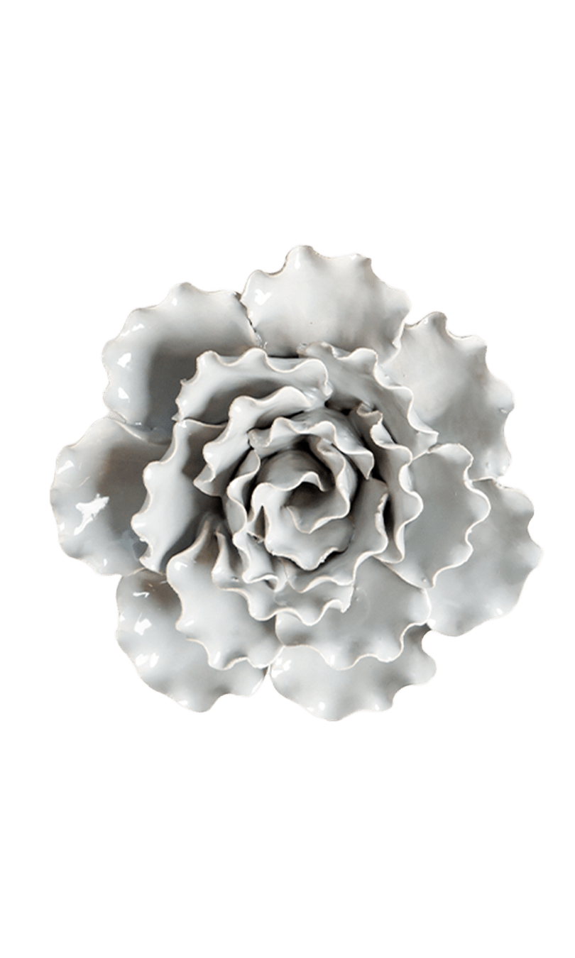 Ceramic Flower Sea Lettuce - Chive Ceramics Studio - Ceramic Flowers - Chive US Wholesale