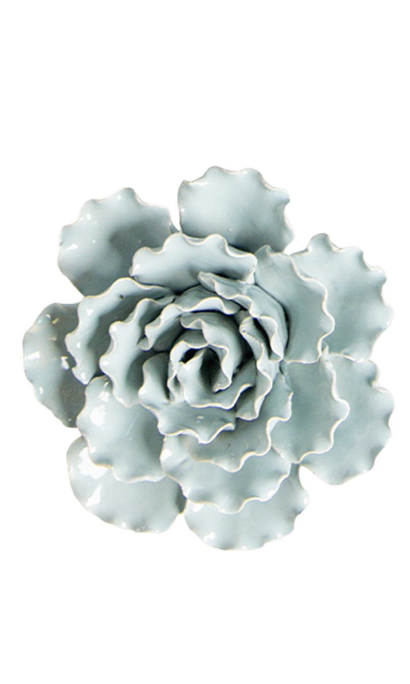 Ceramic Flower Sea Lettuce - Chive Ceramics Studio - Ceramic Flowers - Chive US Wholesale
