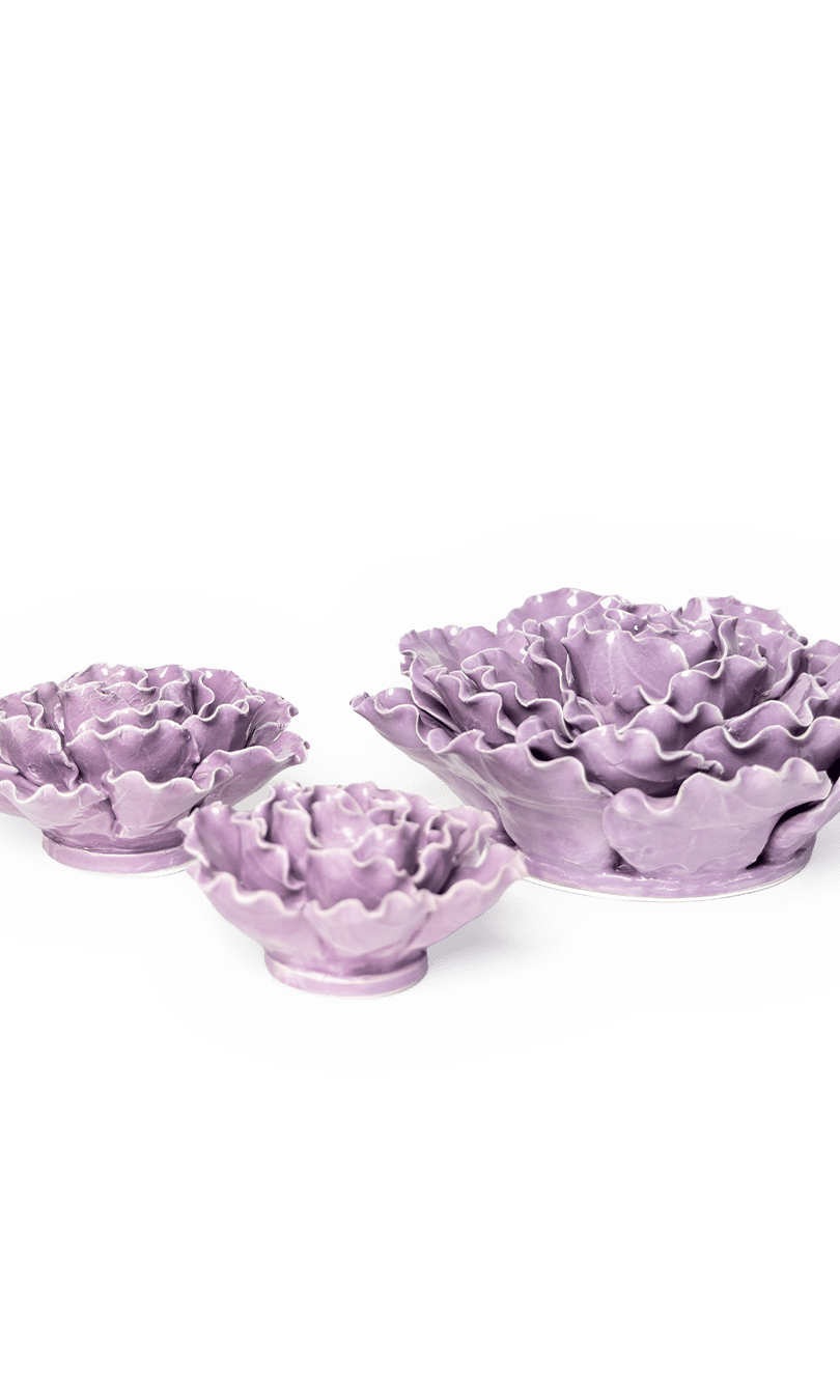 Ceramic Flower Sea Lettuce - Chive Ceramics Studio - Ceramic Flowers - Chive US Wholesale