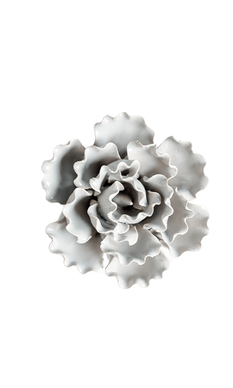 Ceramic Flower Sea Lettuce - Chive Ceramics Studio - Ceramic Flowers - Chive US Wholesale