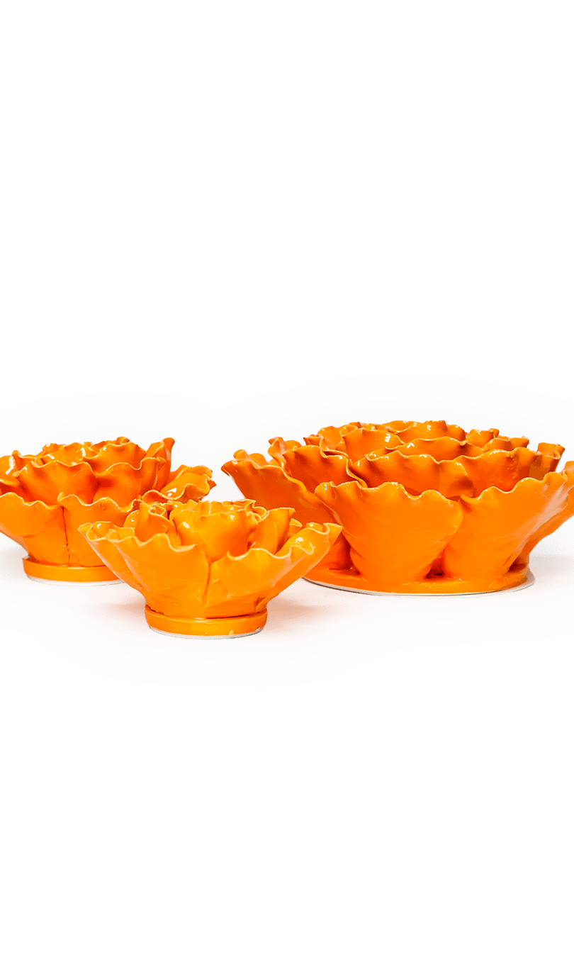 Ceramic Flower Sea Lettuce - Chive Ceramics Studio - Ceramic Flowers - Chive US Wholesale