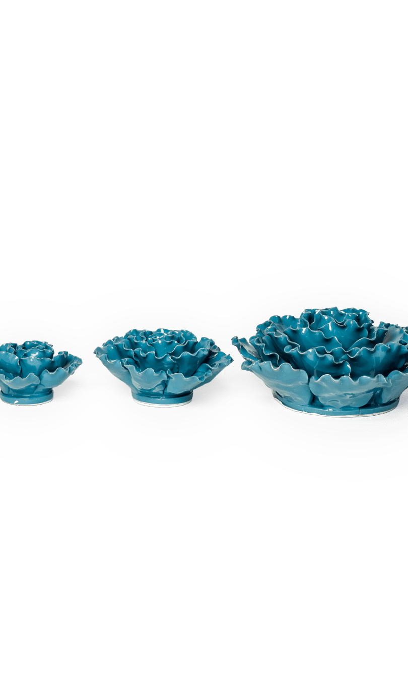 Ceramic Flower Sea Lettuce - Chive Ceramics Studio - Ceramic Flowers - Chive US Wholesale