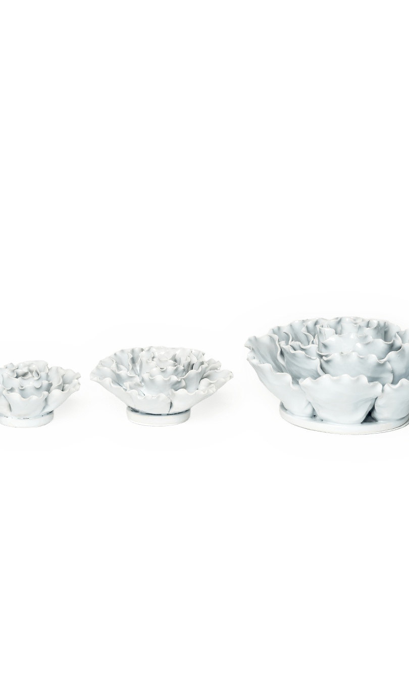 Ceramic Flower Sea Lettuce - Chive Ceramics Studio - Ceramic Flowers - Chive US Wholesale