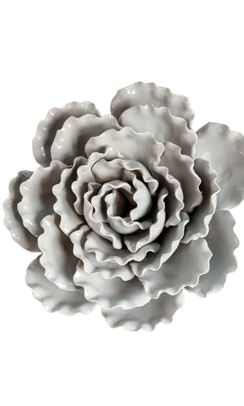 Ceramic Flower Sea Lettuce - Chive Ceramics Studio - Ceramic Flowers - Chive US Wholesale