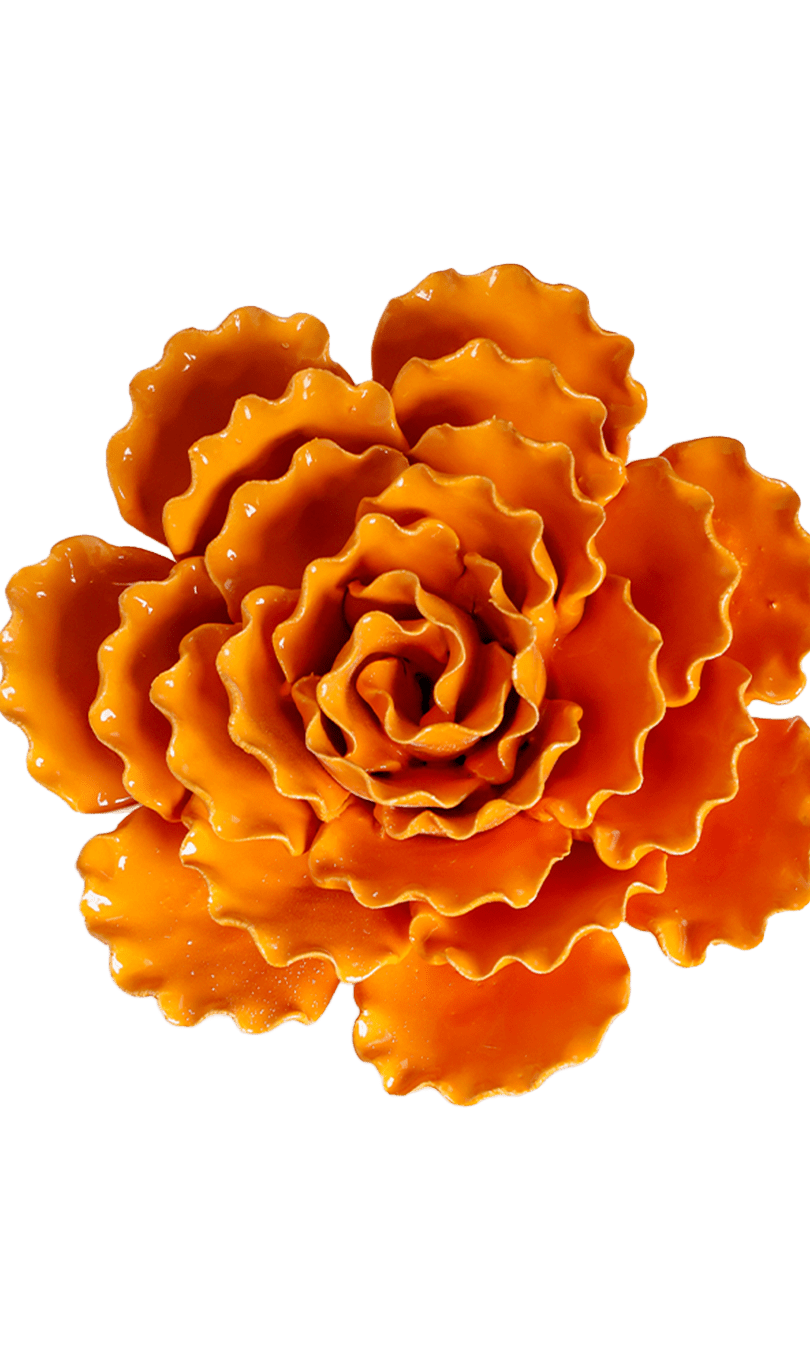 Ceramic Flower Sea Lettuce - Chive Ceramics Studio - Ceramic Flowers - Chive US Wholesale