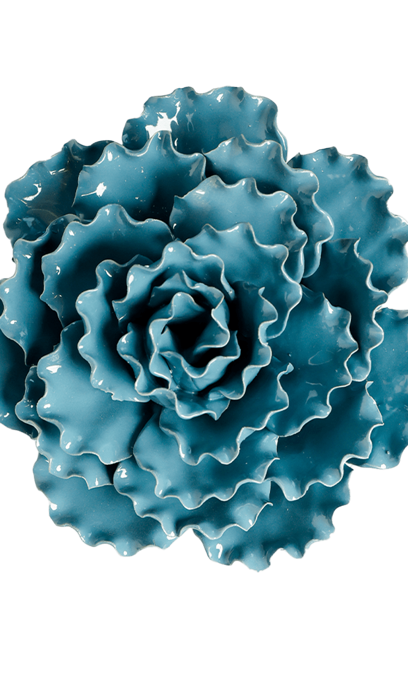 Ceramic Flower Sea Lettuce - Chive Ceramics Studio - Ceramic Flowers - Chive US Wholesale