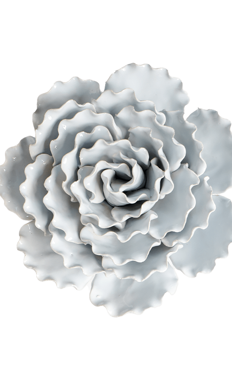 Ceramic Flower Sea Lettuce - Chive Ceramics Studio - Ceramic Flowers - Chive US Wholesale