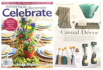 Celebrate Magazine editorial featuring Chive Studio MOFO Wind Tunnel Terrarium — Staff Pick Gift Guide