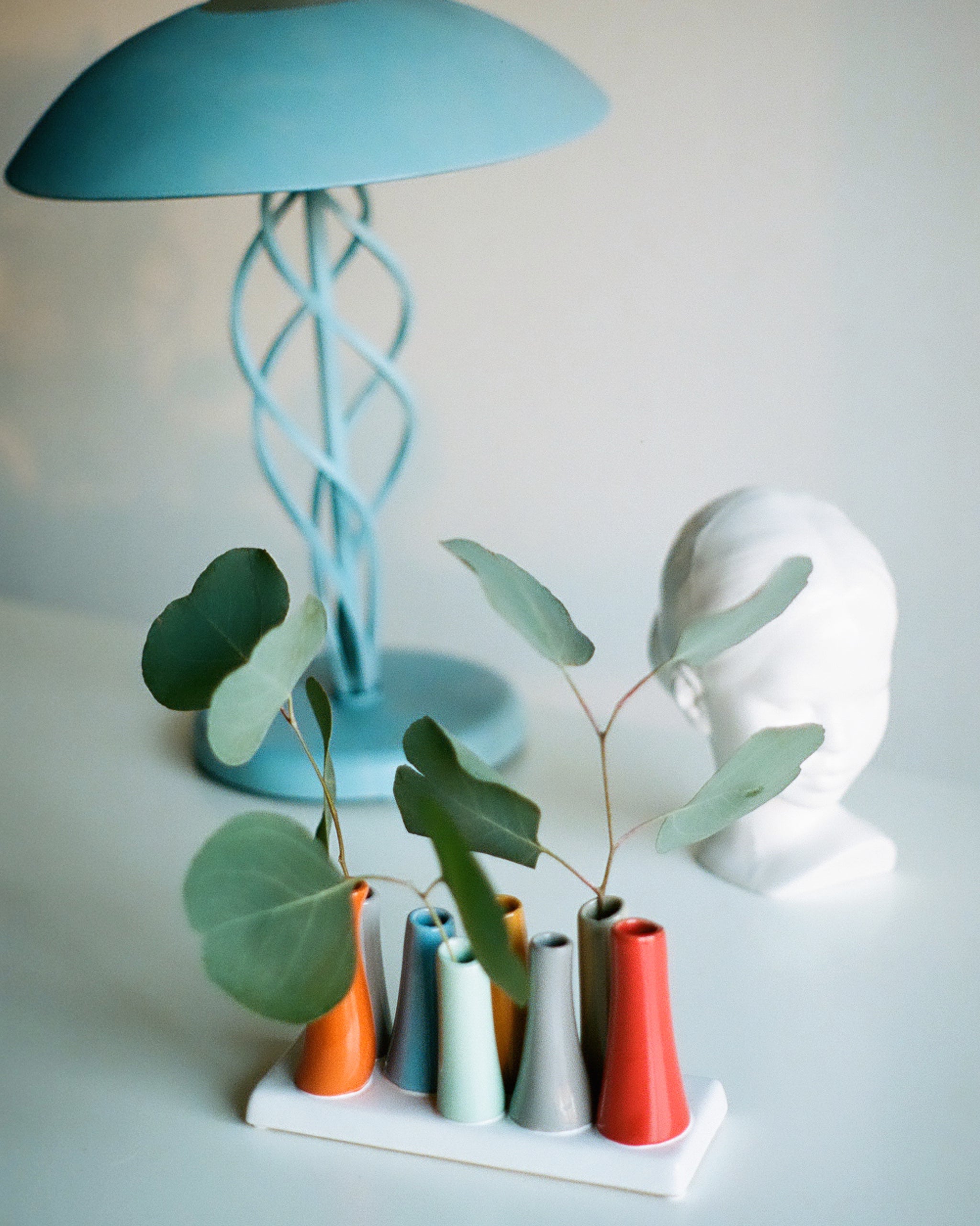 Pooley Modern Bud Vase For Flowers - Chive Ceramics Studio - Vases - Chive Ceramics Studio