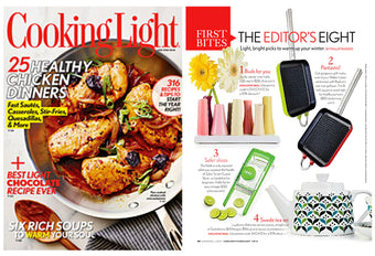 Cooking Light magazine editorial featuring Chive Studio Pooley 2 8-Tube Classic — The Editor's Eight