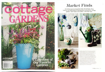 Cottage Garden magazine editorial featuring Chive Studio Hanging Aerium — Market Finds