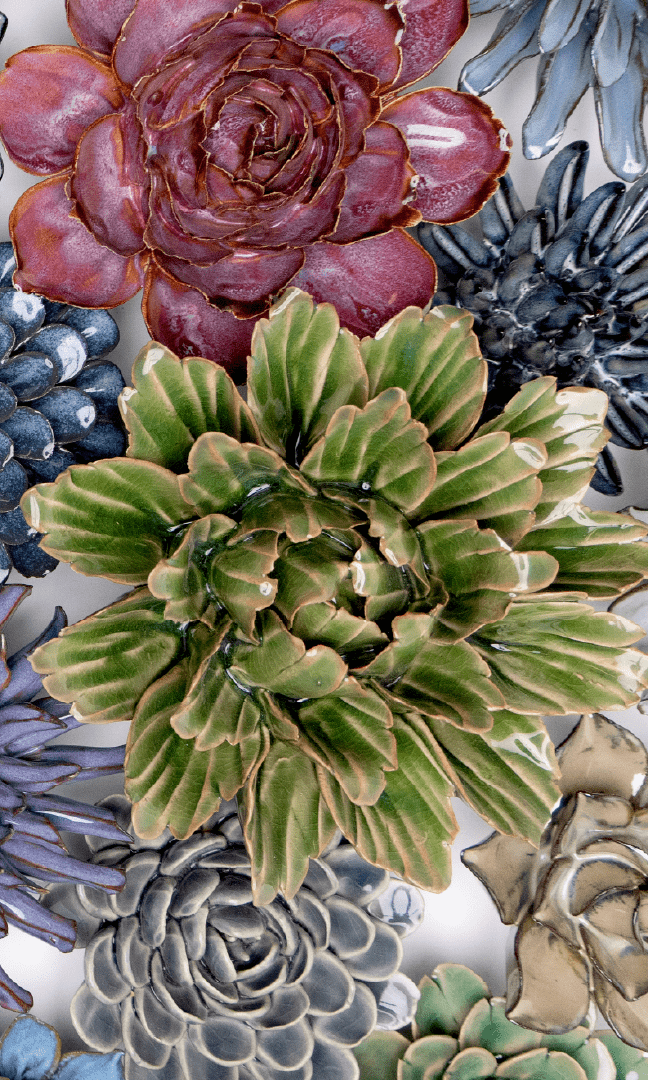 Oxford - Ceramic Flower Curated Collection - Chive Ceramics Studio - Ceramic Flower Sets - Chive Ceramics Studio