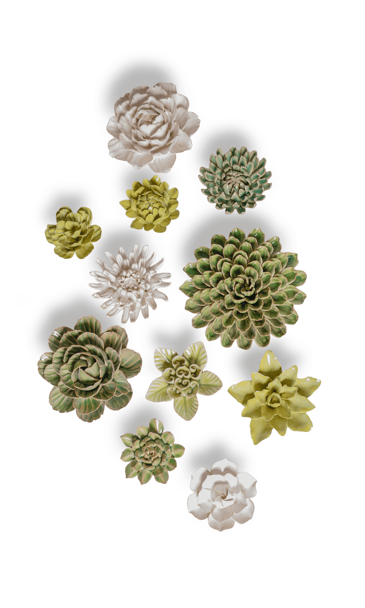 Nottingham - Ceramic Flower Curated Collection - Chive Ceramics Studio - Ceramic Flower Sets - Chive Ceramics Studio