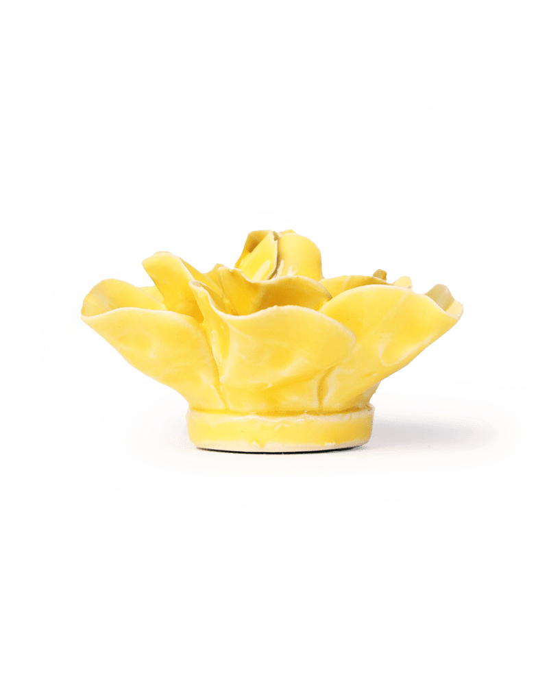 Buttercup Yellow Daffodil - Chive Ceramics Studio - Ceramic Flowers - Chive Ceramics Studio