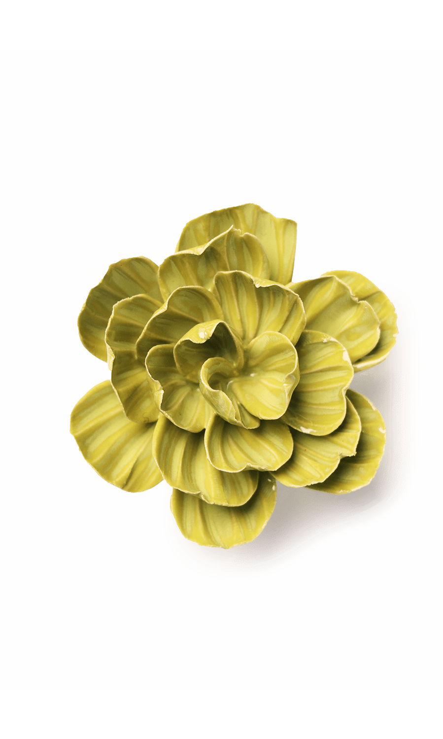 February birth flower primrose ceramic wall flower — birth flower collection — handmade by Chive Studio Toronto