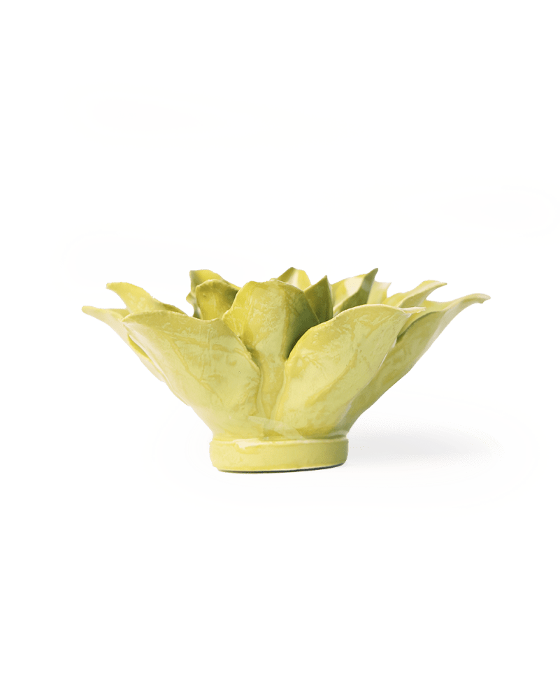 Chartreuse Tiger Lily - Chive Ceramics Studio - Ceramic Flowers - Chive Ceramics Studio