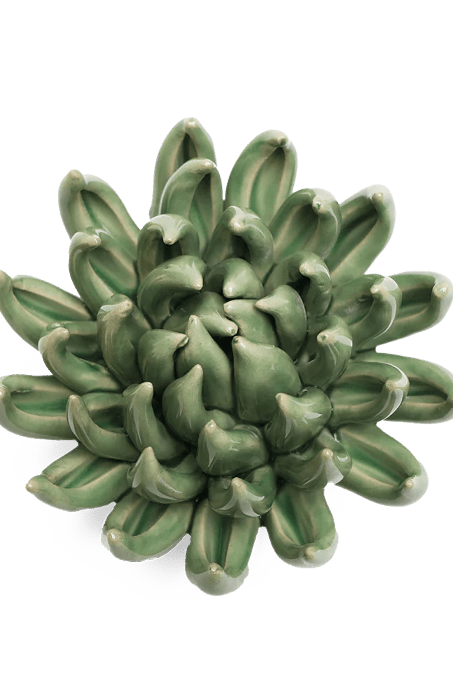 EG14 Jade Green Succulent - Chive Ceramics Studio - Ceramic Flowers - Chive Ceramics Studio
