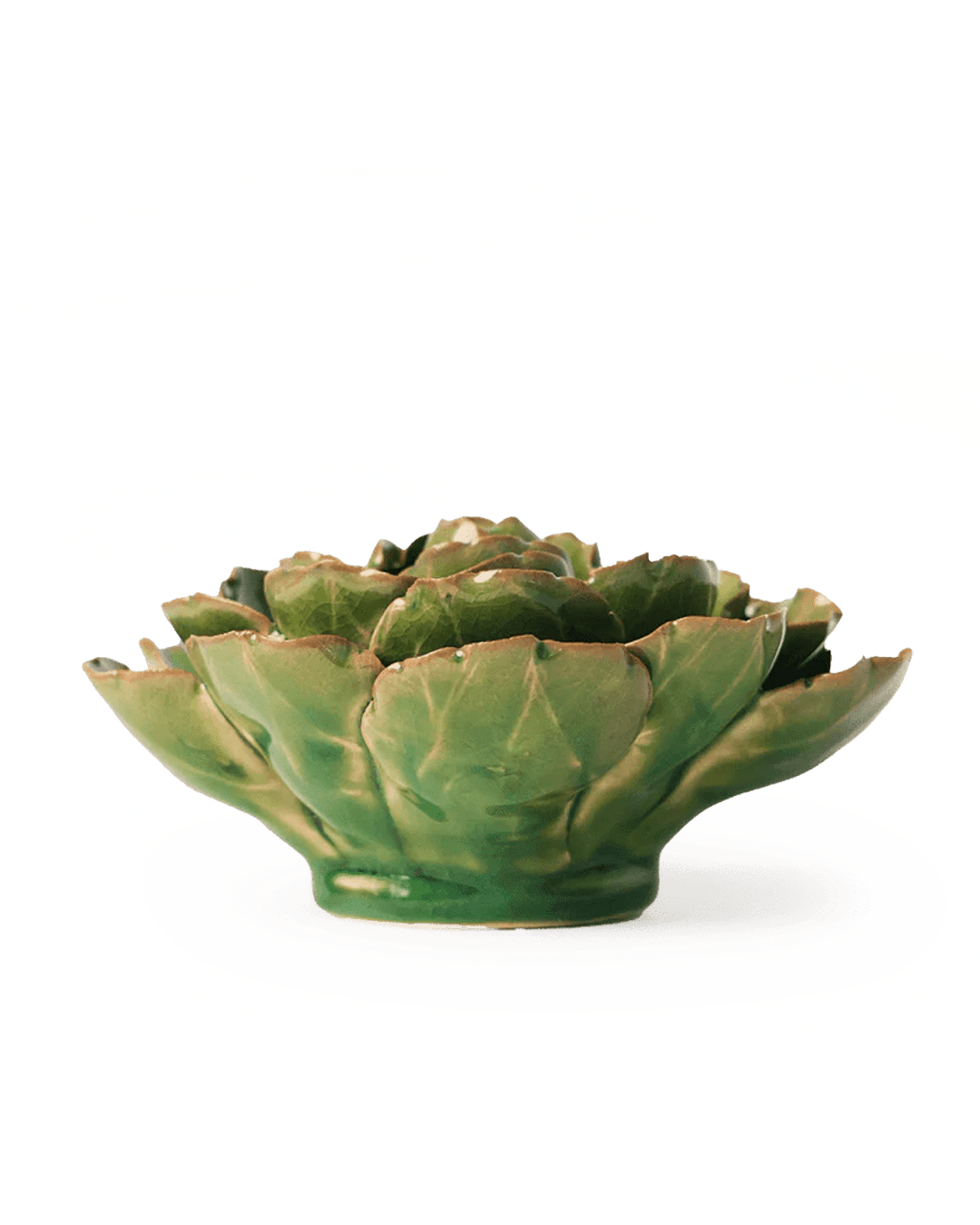 EG22 Avocado Green Keiko Peony - Chive Ceramics Studio - Ceramic Flowers - Chive Ceramics Studio
